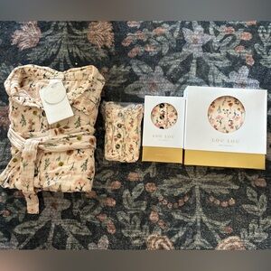 Lou Lou Matching Floral Mom, Toddler, Infant Bundle